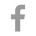 Grey Facebook Icon